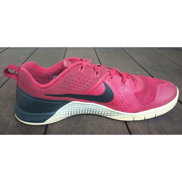 NIKE METCON 1 FLYWIRE CROSS TRAINING SHOE 704688 616 MENS 11.5 RED - Picture 10 of 15